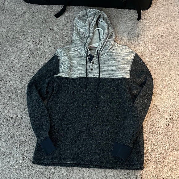 Flag & Anthem Shirts Mens Gray And Black Hoodie Poshmark — free download